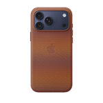 قاب اورجینال اپل آيفون ۱۷ پرو مکس مدل iPhone 17 Pro Max TechWoven Case with MagSafe - Sienna رنگ آجری