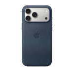 قاب اورجینال اپل آيفون ۱۷ پرو مکس مدل iPhone 17 Pro Max TechWoven Case with MagSafe - Blue رنگ آبی