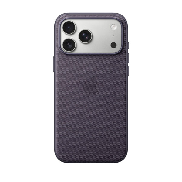 قاب اورجینال اپل تک وون آيفون ۱۷ پرو مکس مدل iPhone 17 Pro Max TechWoven Case with MagSafe رنگ بنفش