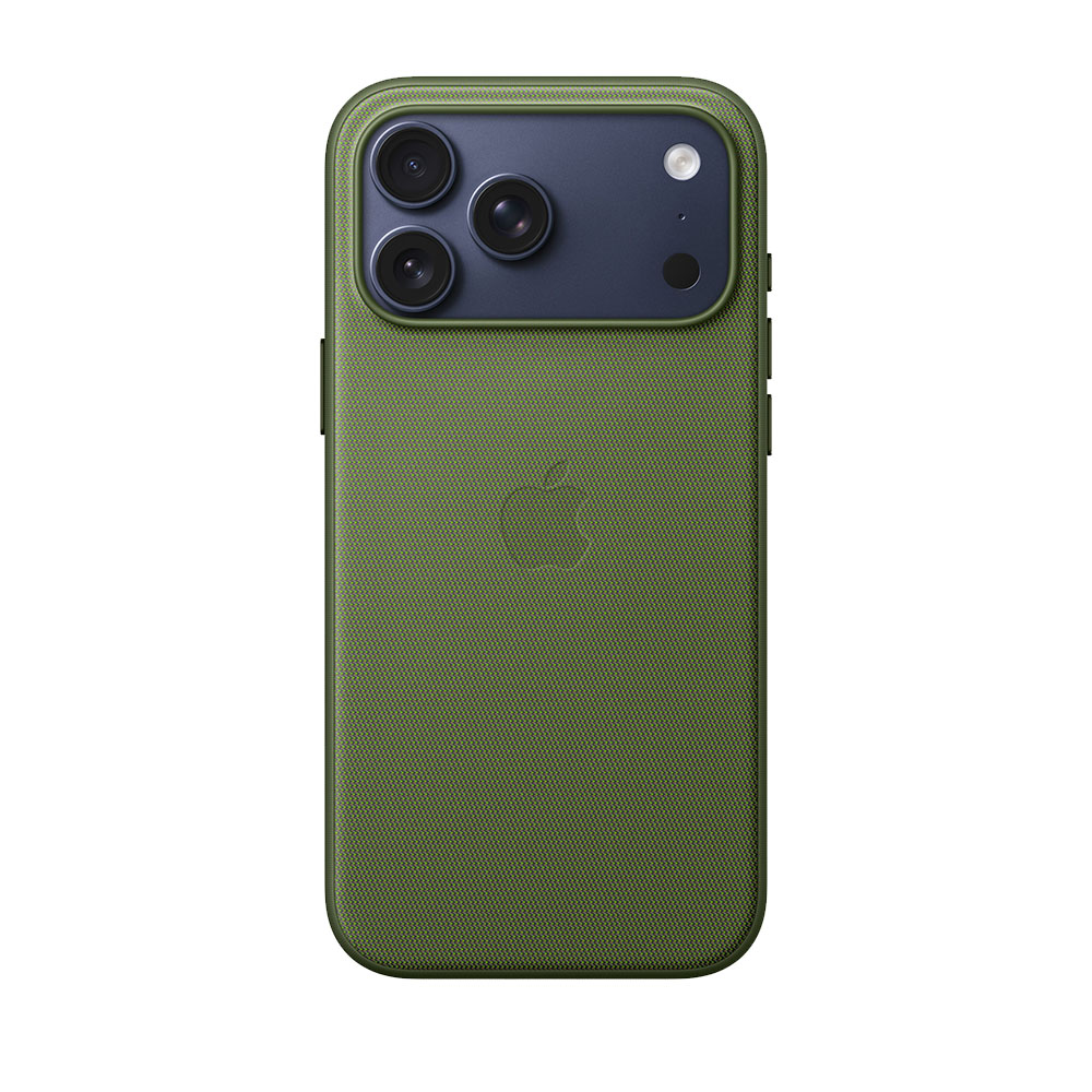 قاب اورجینال اپل آيفون ۱۷ پرو مکس مدل iPhone 17 Pro Max TechWoven Case with MagSafe - Green رنگ سبز