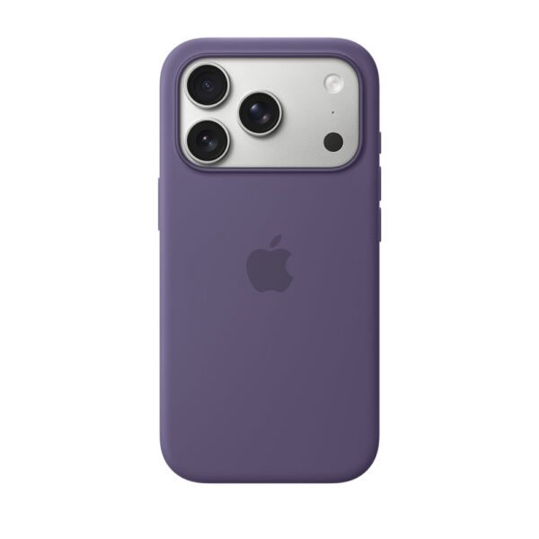 قاب اورجینال اپل آيفون ۱۷ پرو سیلیکونی مدل iPhone 17 Pro Silicone Case with MagSafe – Purple Fog رنگ بنفش