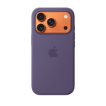 قاب اورجینال اپل آيفون ۱۷ پرو سیلیکونی مدل iPhone 17 Pro Silicone Case with MagSafe – Purple Fog رنگ بنفش