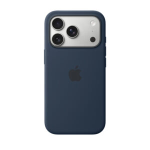 قاب اورجینال اپل آیفون ۱۷ پرو سیلیکونی مدل iPhone 17 Pro Silicone Case with MagSafe – Midnight رنگ میدنایت