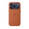 قاب اورجینال اپل آيفون ۱۷ پرو سیلیکونی مدل iPhone 17 Pro Silicone Case with MagSafe – Terra Cotta رنگ قهوه ای