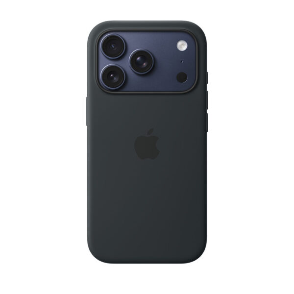 قاب اورجینال اپل آيفون ۱۷ پرو سیلیکونی مدل iPhone 17 Pro Silicone Case with MagSafe – Black رنگ مشکی
