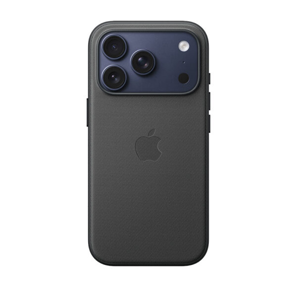قاب اورجینال اپل آيفون ۱۷ پرو مدل iPhone 17 Pro TechWoven Case with MagSafe - Black رنگ مشکی