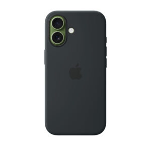 قاب اورجینال اپل آيفون ۱۷ سیلیکونی مدل iPhone 17 Silicone Case with MagSafe – Black رنگ مشکی