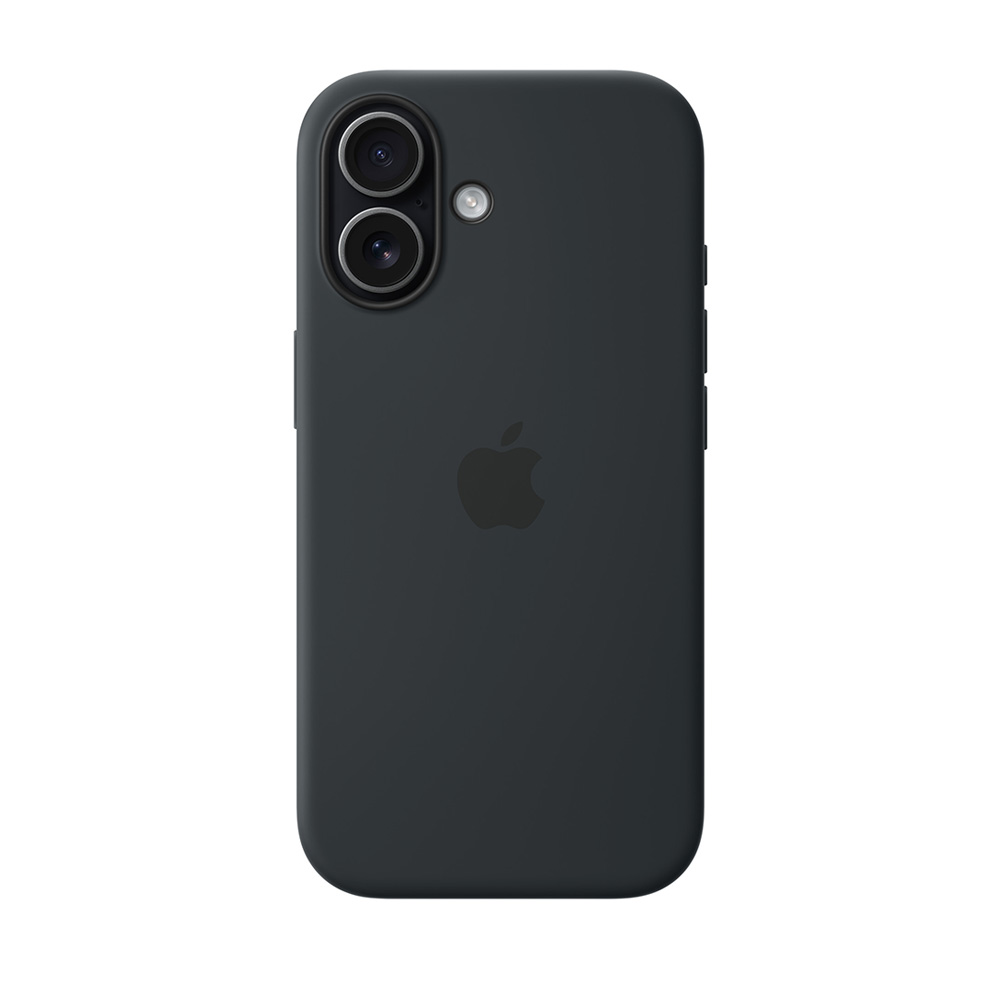 قاب اورجینال اپل آيفون ۱۷ سیلیکونی مدل iPhone 17 Silicone Case with MagSafe – Black رنگ مشکی