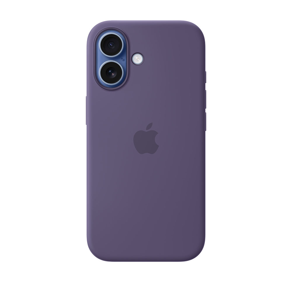 قاب اورجینال اپل آيفون ۱۷ سیلیکونی مدل iPhone 17 Silicone Case with MagSafe – Purple Fog رنگ بنفش