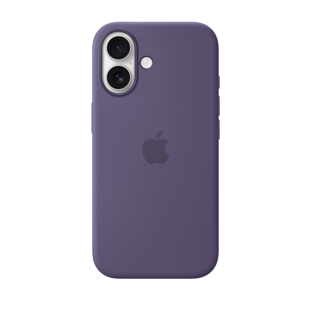قاب اورجینال اپل آيفون ۱۷ سیلیکونی مدل iPhone 17 Silicone Case with MagSafe – Purple Fog رنگ بنفش