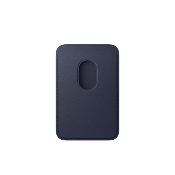 جاکارتی اورجینال اپل رنگ آبی | iPhone FineWoven Wallet 2025 Navy