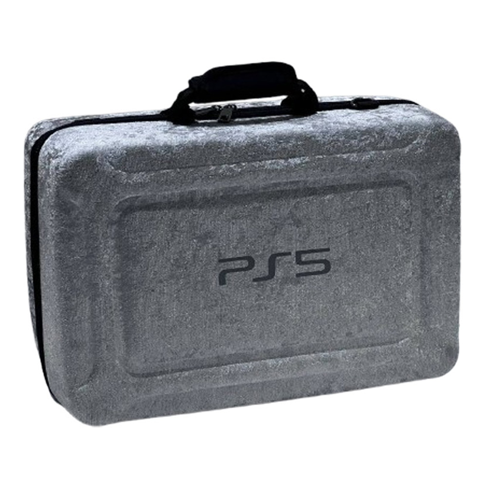کیف حمل کنسول بازی PlayStation5 اسلیم رنگ خاکستری برند Nahl