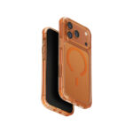 قاب یونیک مدل Combat برای iPhone 17 Pro Max | رنگ نارنجی