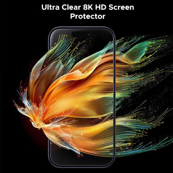 گلس جی تک شفاف برای آیفون سری ۱۷ مدل G-FORCE HD