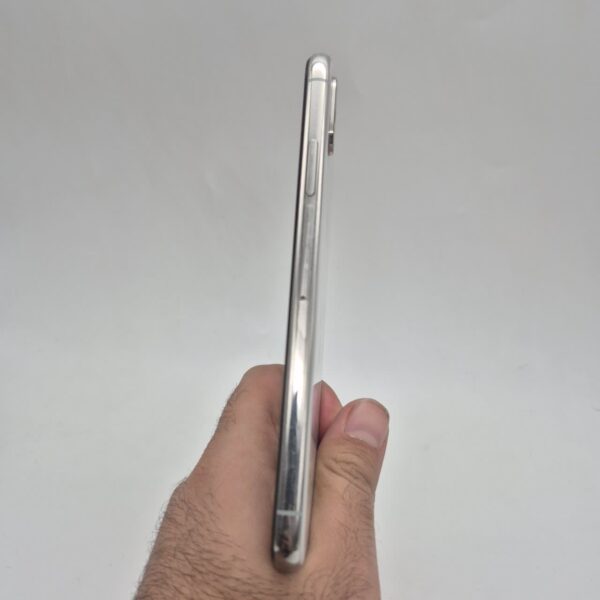 گوشی موبایل دست دوم اپل مدل iPhone X ظرفیت 256 گیگ نقره ای ZD/A