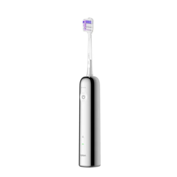 مسواک هوشمند شارژی لایفن Laifen Wave Electric Toothbrush مدل Stainless steel رنگ نقره ای