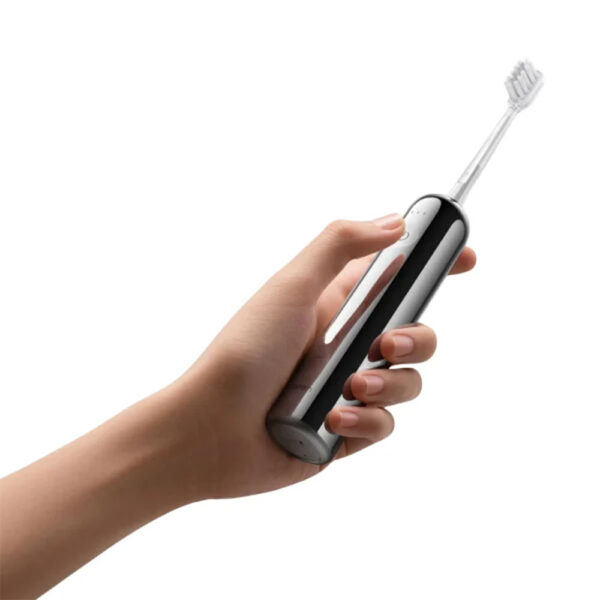 مسواک هوشمند شارژی لایفن Laifen Wave Electric Toothbrush مدل Stainless steel رنگ نقره ای
