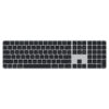 کیبورد بیسیم اپل مدل Magic Keyboard Numeric with Touch ID Type-C - رنگ مشکی