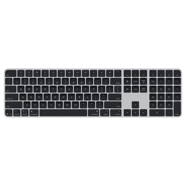 کیبورد بیسیم اپل مدل Magic Keyboard Numeric with Touch ID Type-C - رنگ مشکی