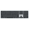 کیبورد بیسیم اپل مدل Magic Keyboard Numeric with Touch ID Type-C - رنگ مشکی