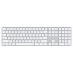 کیبورد بیسیم اپل مدل Magic Keyboard Numeric with Touch ID Type-C - رنگ نقره ای