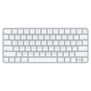 کیبورد بیسیم اپل مدل Magic Keyboard with Touch ID Type-C-رنگ نقره ای