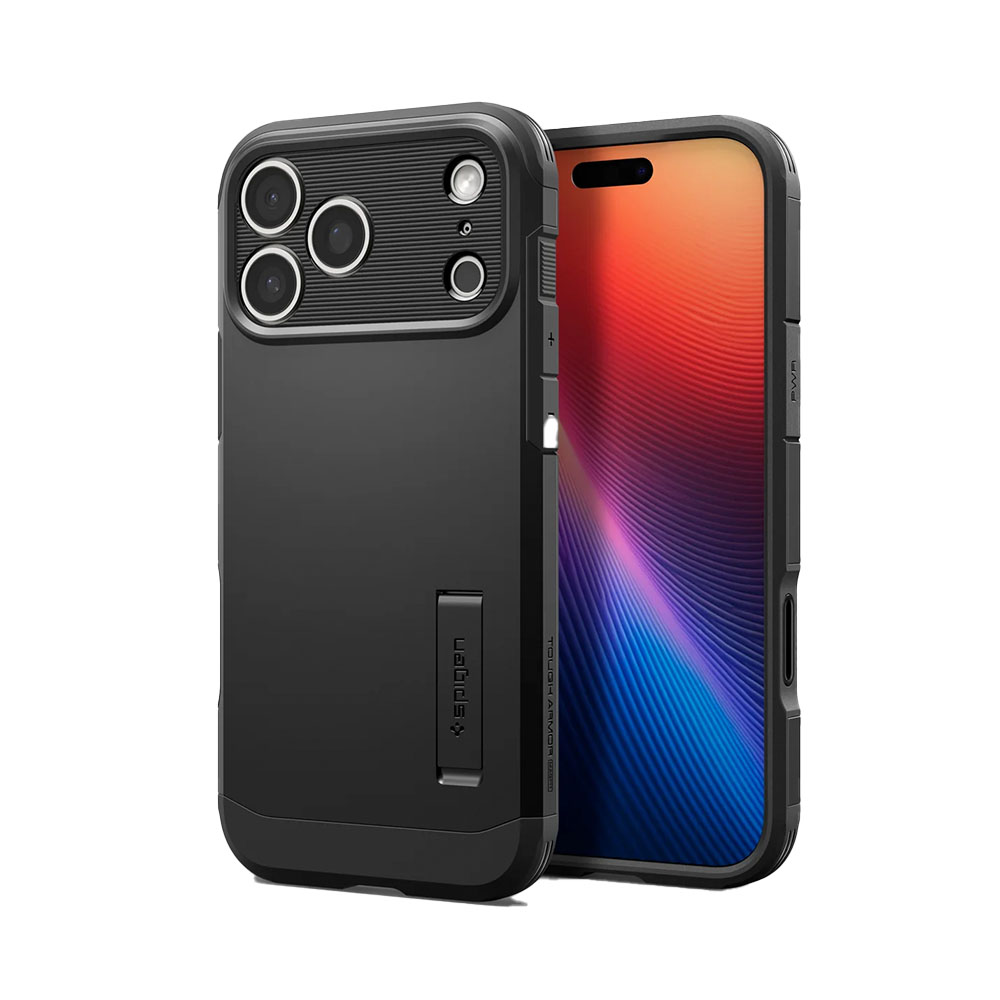 قاب اسپیگن مدل TOUGH ARMOR T برای iPhone 17 Pro Max | رنگ مشکی