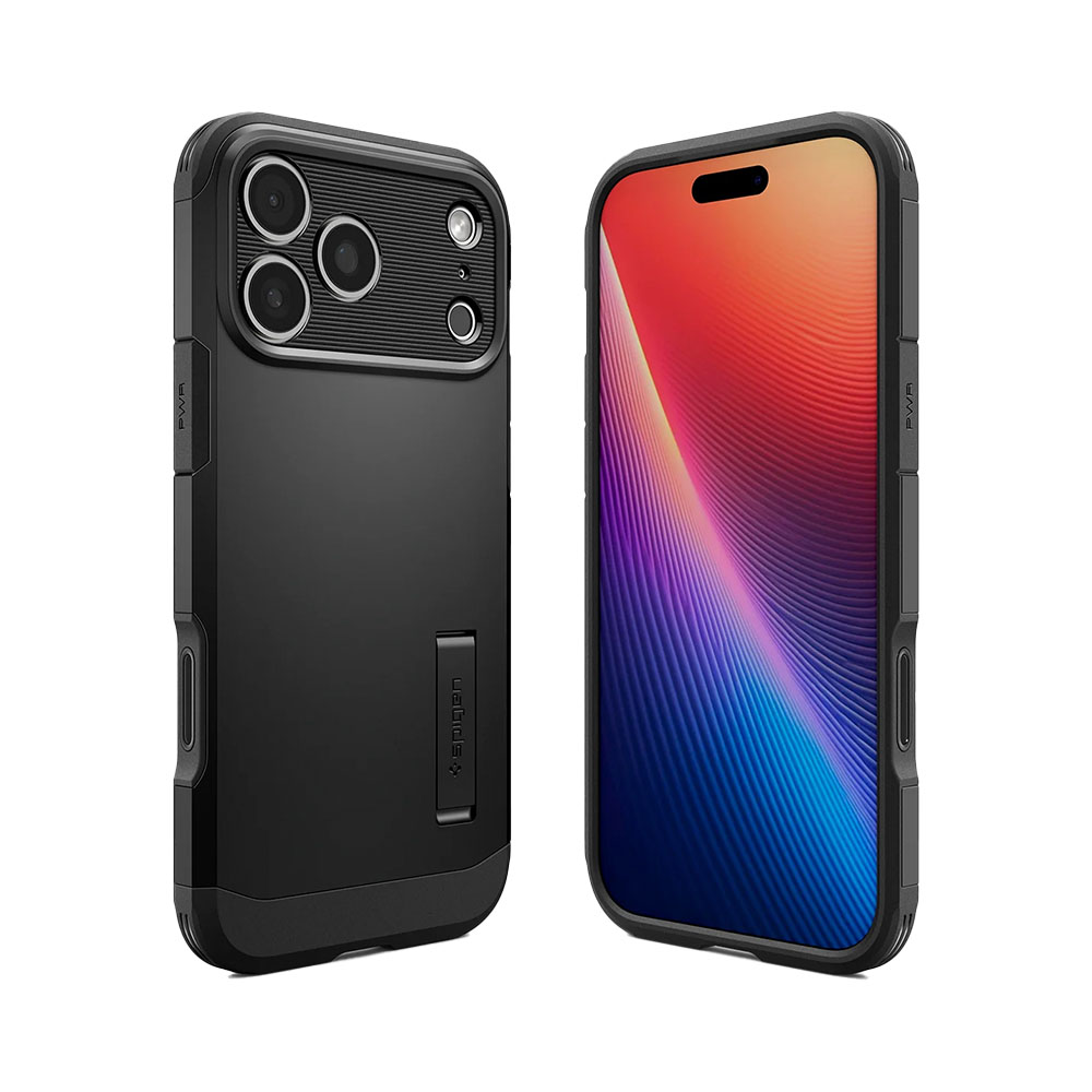 قاب اسپیگن مدل TOUGH ARMOR T برای iPhone 17 Pro Max | رنگ مشکی