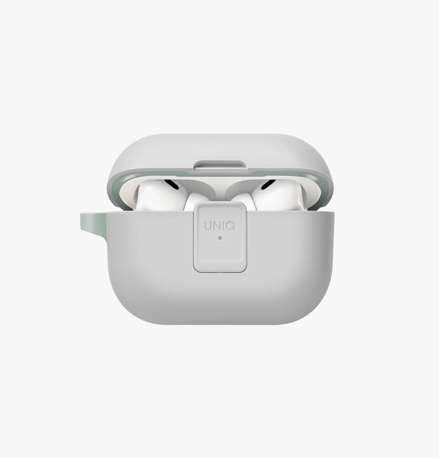 کاور ایرپاد پرو ۲ یونیک UNIQ CLYDE AIRPODS PRO 2ND GEN LOCK CASE رنگ سفید / سبز