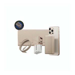 کیت شارژ مسافرتی انرژیا مدل VOYAGER رنگ طلایی