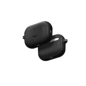 کاور ایرپاد پرو 3 یونیک UNIQ CLYDE Magnetic Closure Hybrid Case - AIRPODS PRO 3 رنگ مشکی / خاکستری