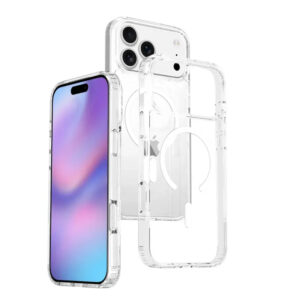 قاب Delfy مدل SafiCase مناسب برای iPhone 17 Pro | شفاف