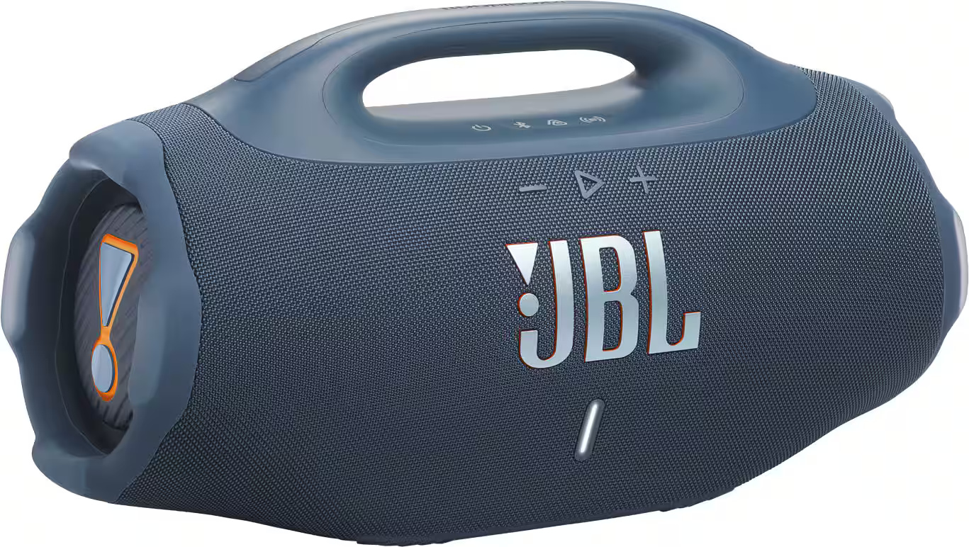 اسپیکر بلوتوثی قابل حمل جی بی ال مدل JBL Boombox 4 | رنگ آبی