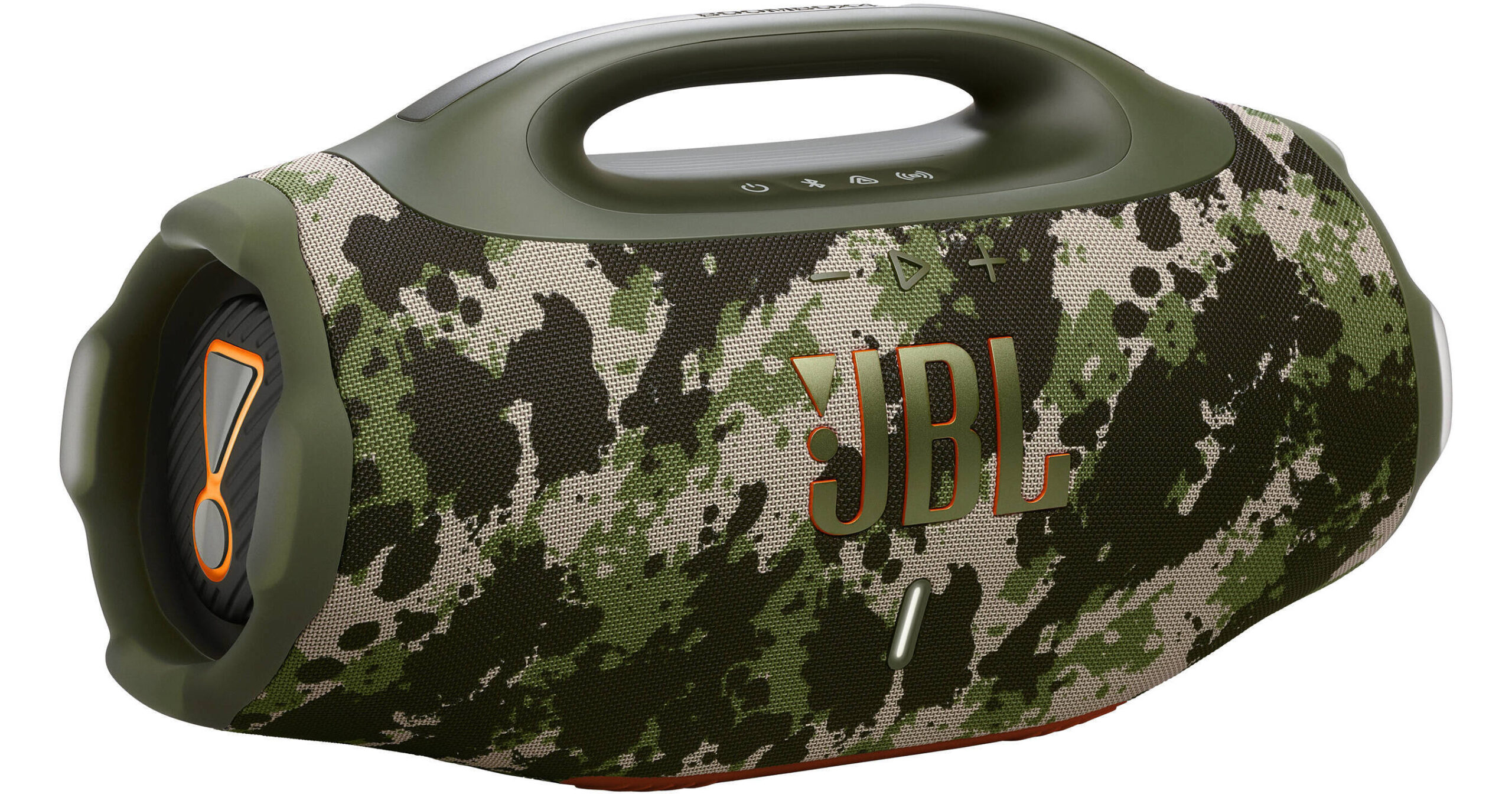 اسپیکر بلوتوثی قابل حمل جی بی ال مدل JBL Boombox 4 | رنگ چریکی