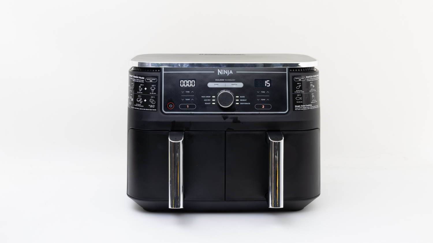 هواپز و سرخ کن برند نینجا مدل Ninja Foodi MAX Dual Zone Air Fryer AF400 - مشکی