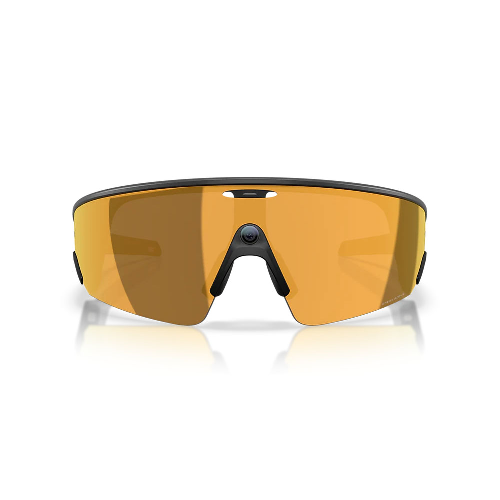عینک هوشمند اوکلی متا مدل OW8001 Oakley | Meta Vanguard Black/Gold رنگ طلایی مشکی | سایز XL