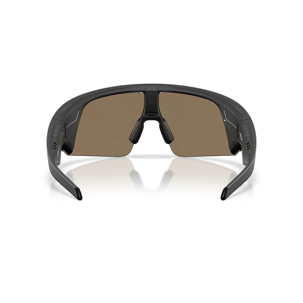 عینک هوشمند اوکلی متا مدل OW8001 Oakley | Meta Vanguard Black/Gold رنگ طلایی مشکی | سایز XL