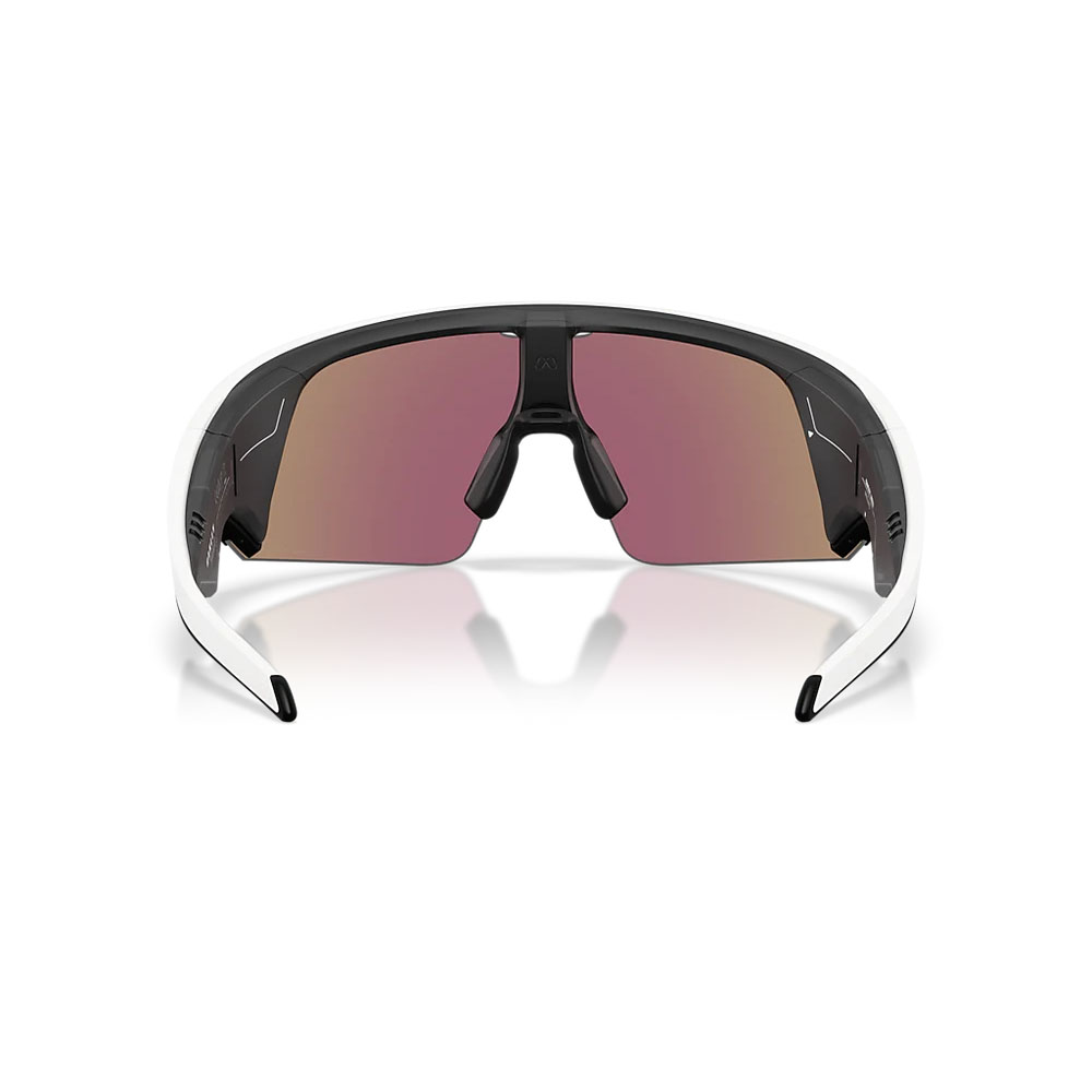 عینک هوشمند اوکلی متا مدل OW8001 Oakley | Meta Vanguard White/Blue رنگ آبی سفید | سایز XL