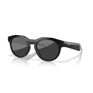 عینک هوشمند اوکلی متا مدل OW8002 Oakley | Meta HSTN Black رنگ مشکی با لنز مشکی | سایز L