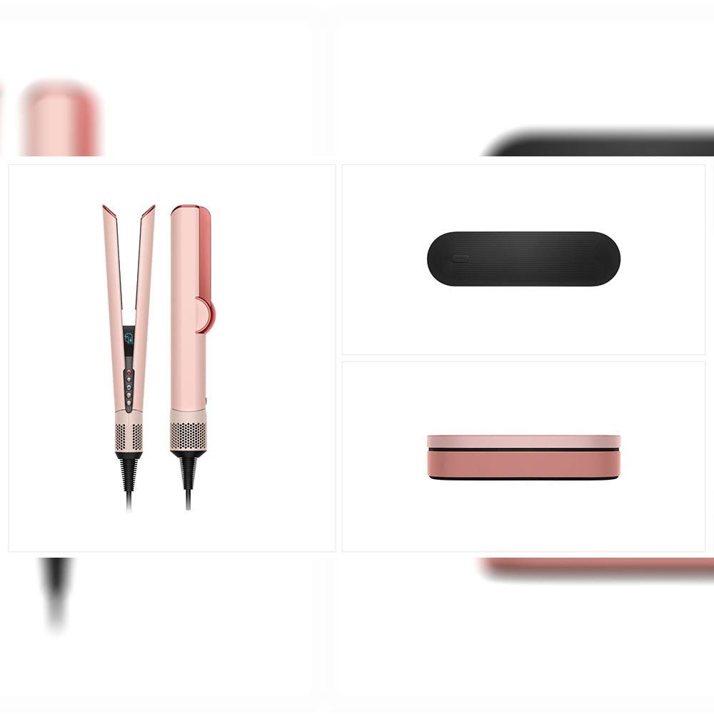 سشوار و صافکننده مو دایسون مدل Sakura cherry | Dyson Airstrait HT01 ( ساکورا | گیلاسی) با گارانتی ۲۴ ماهه شرکتی