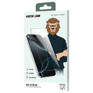 گلس گرین شفاف مناسب برای آیفون ۱۷ پرومکس – Steve Glass Screen Protector for iPhone 17 ProMax