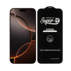 گلس محافظ صفحه نمایش شفاف آیفون ۱۶ پرومکس برند میتوبل مدل iPhone 16 Pro Max mietubl super D