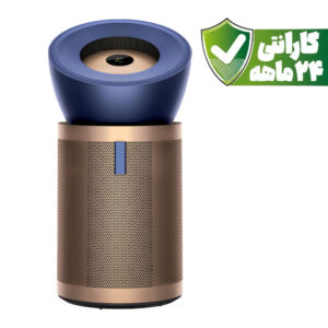 دستگاه تصفیه هوا دایسون مدل Dyson Purifier Big Quiet Formaldehyde BP04 Prussian Blue|Gold (سورمه‌ای|طلایی) با گارانتی ۲۴ ماهه شرکتی