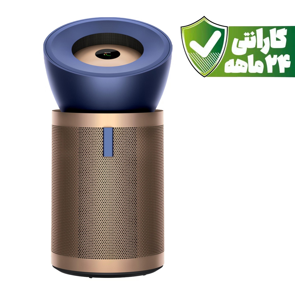 دستگاه تصفیه هوا دایسون مدل Dyson Purifier Big Quiet Formaldehyde BP04 Prussian Blue|Gold (سورمهای|طلایی) با گارانتی ۲۴ ماهه شرکتی