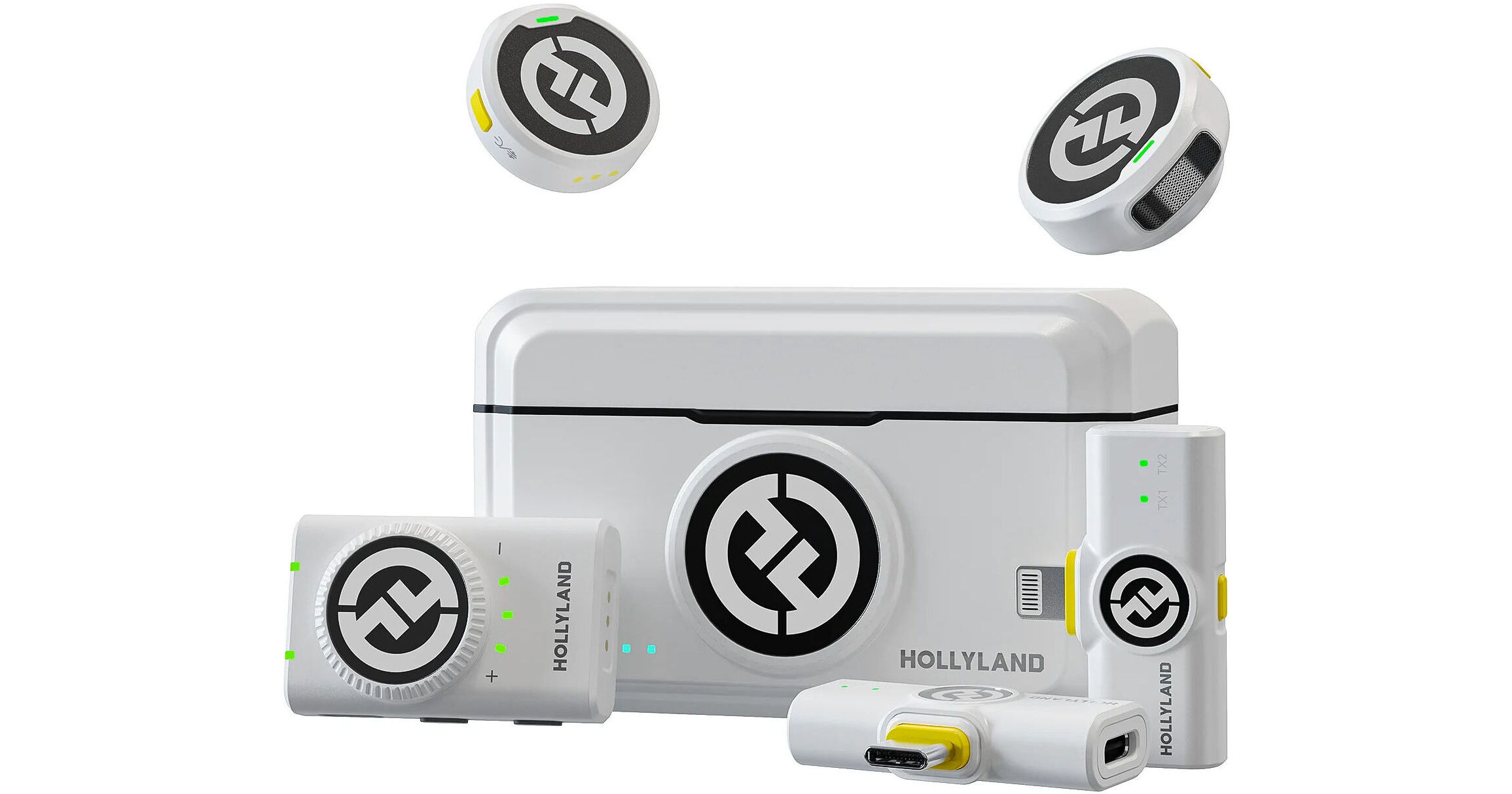 میکروفن Hollyland LARK M2 Combo سفید