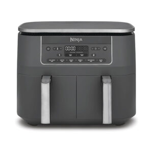 هواپز و سرخ کن برند نینجا مدل Ninja 6-in-1 Dual Zone Air Fryer DZ300- خاکستری