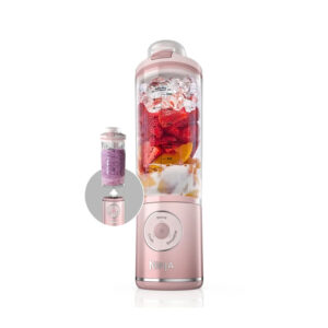 شیکر و مخلوط کن برند نینجا مدل Ninja Blast Max Portable Blender BC251 - صورتی