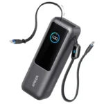 پاور بانک انکر 25000 میلی آمپر 165 وات مدل Anker A1695 Zolo PowerBank 25K رنگ مشکی