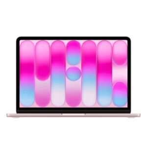 مک بوک نئو 13 اینچی اپل با چیپ A18 Pro -مدل MHFJ4 ظرفیت 512 گیگ رم 8 گیگ _ رنگ صورتی