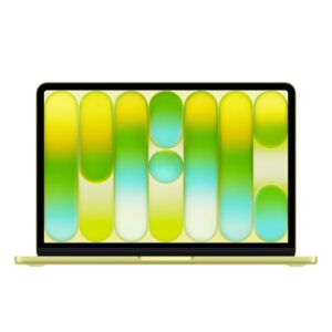 مک بوک نئو 13 اینچی اپل با چیپ A18 Pro -مدل MHFE4 ظرفیت 512 گیگ رم 8 گیگ _ رنگ لیمویی